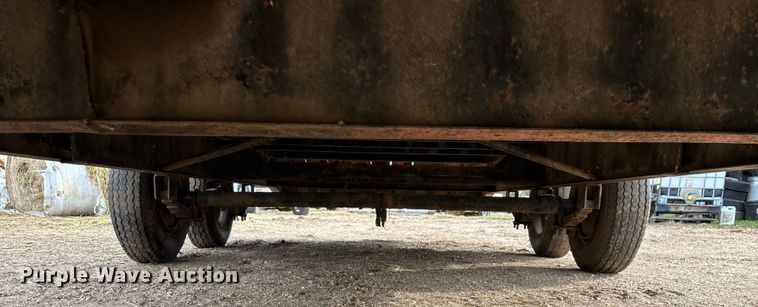 image for item ED2442 1991 Shop Built equipment trailer