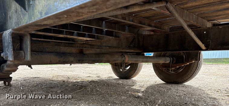 image for item ED2442 1991 Shop Built equipment trailer