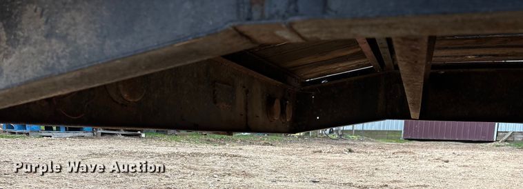 image for item ED2442 1991 Shop Built equipment trailer