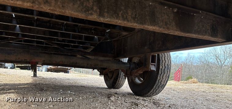 image for item ED2442 1991 Shop Built equipment trailer