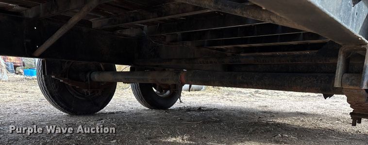 image for item ED2442 1991 Shop Built equipment trailer