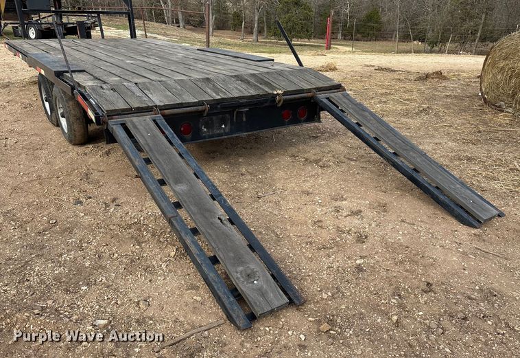 image for item ED2442 1991 Shop Built equipment trailer