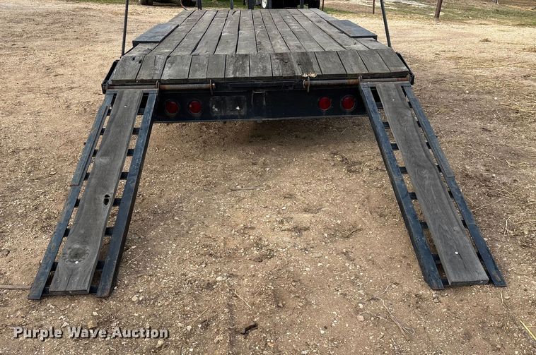 image for item ED2442 1991 Shop Built equipment trailer