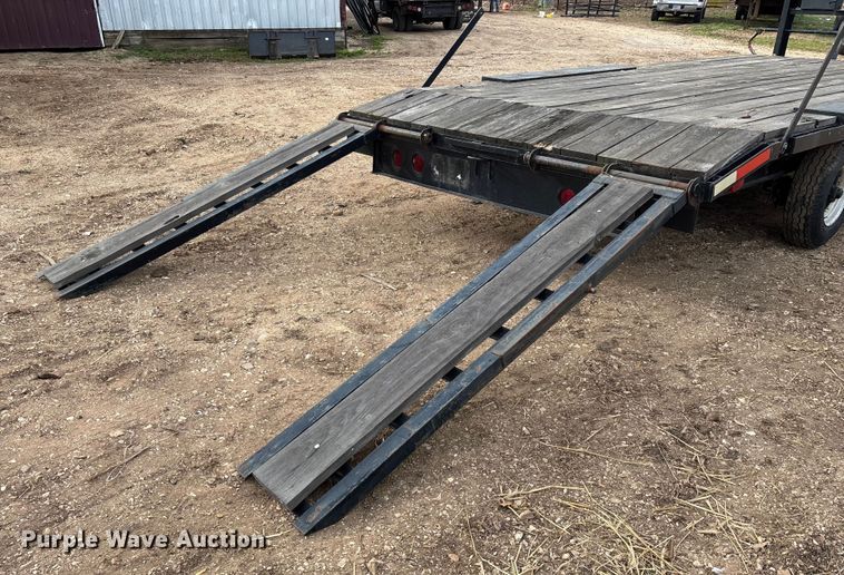 image for item ED2442 1991 Shop Built equipment trailer