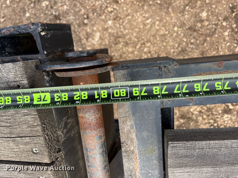 image for item ED2442 1991 Shop Built equipment trailer