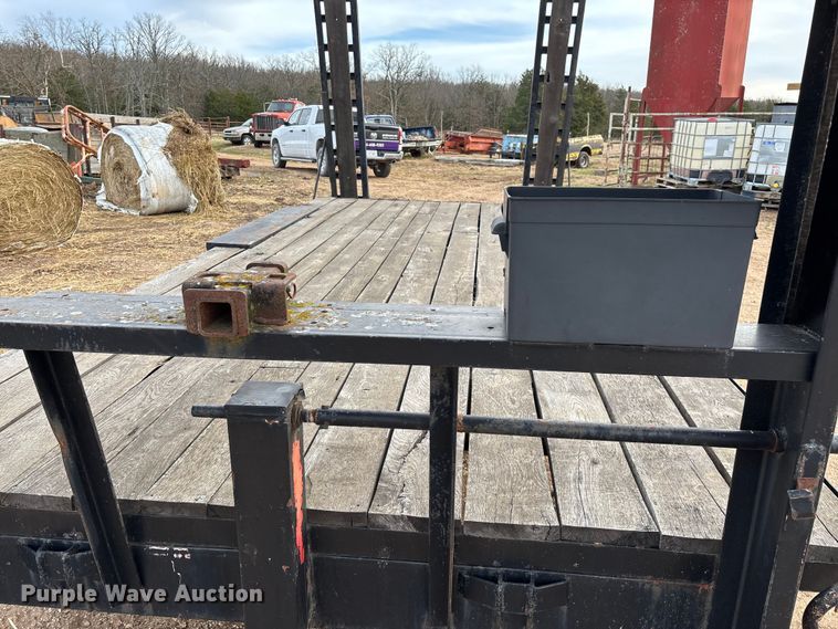 image for item ED2442 1991 Shop Built equipment trailer