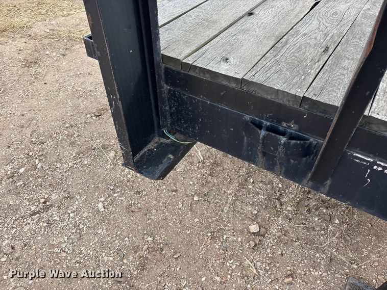 image for item ED2442 1991 Shop Built equipment trailer