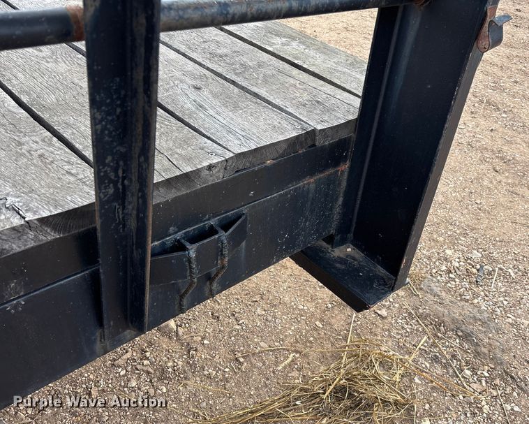 image for item ED2442 1991 Shop Built equipment trailer