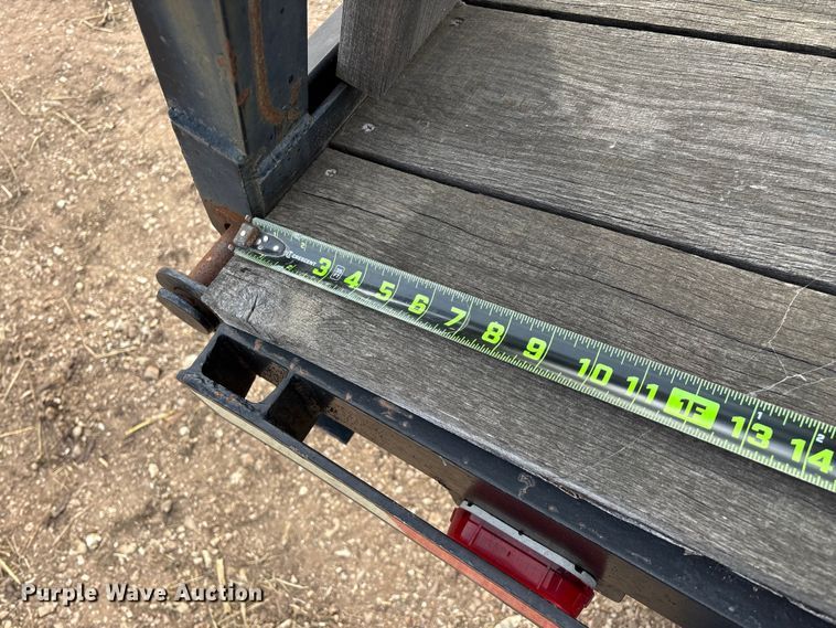 image for item ED2442 1991 Shop Built equipment trailer