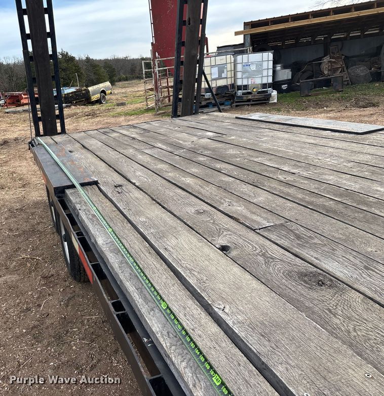 image for item ED2442 1991 Shop Built equipment trailer