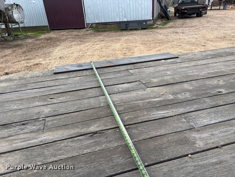 image for item ED2442 1991 Shop Built equipment trailer