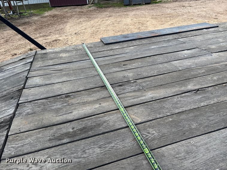 image for item ED2442 1991 Shop Built equipment trailer