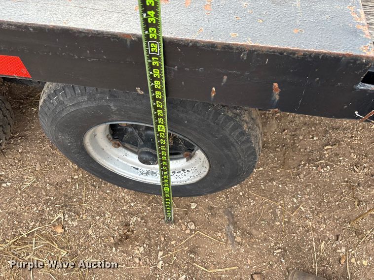 image for item ED2442 1991 Shop Built equipment trailer