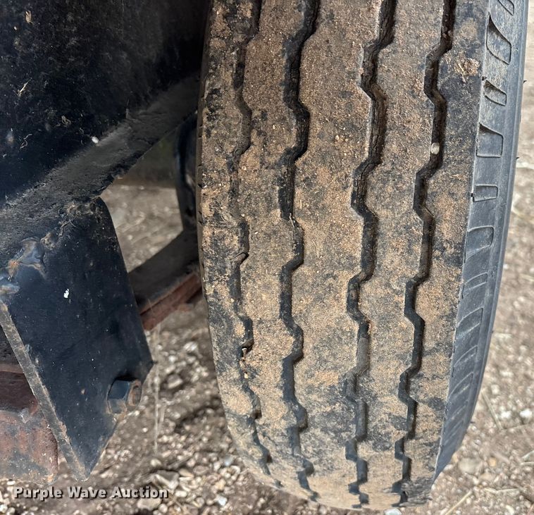 image for item ED2442 1991 Shop Built equipment trailer