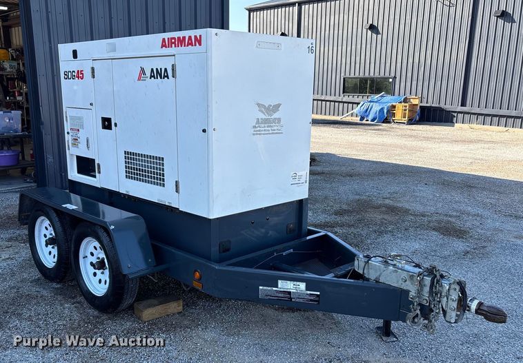 image for item EE0086 2021 Alliance North America Airman SDG45 generator