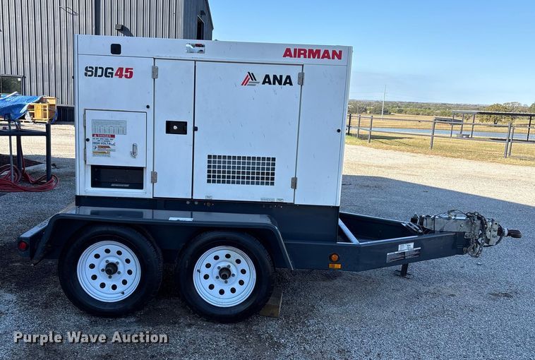 image for item EE0086 2021 Alliance North America Airman SDG45 generator