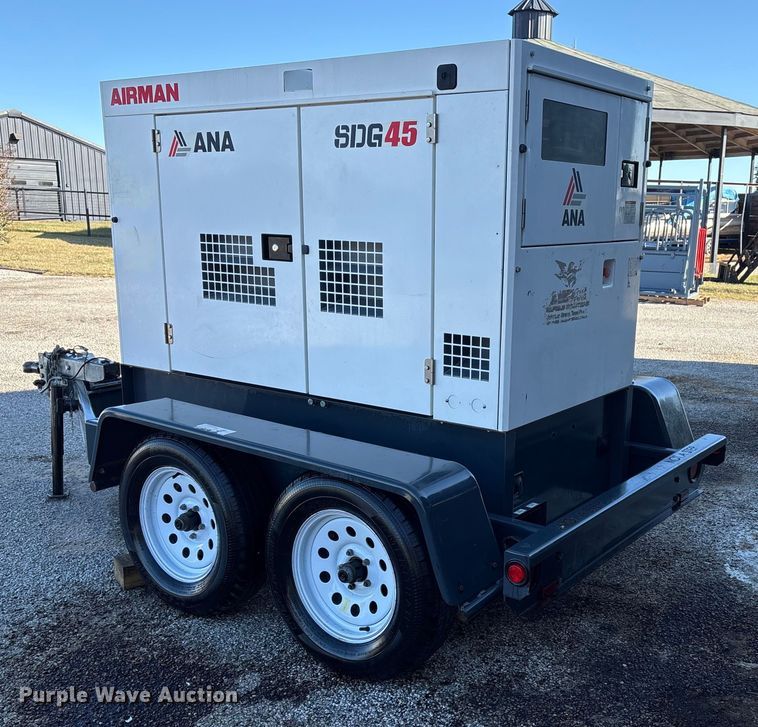 image for item EE0086 2021 Alliance North America Airman SDG45 generator