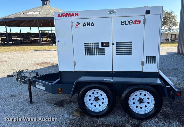 image for item EE0086 2021 Alliance North America Airman SDG45 generator