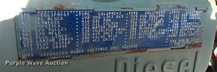 image for item EE1382 1979 GMC General semi truck