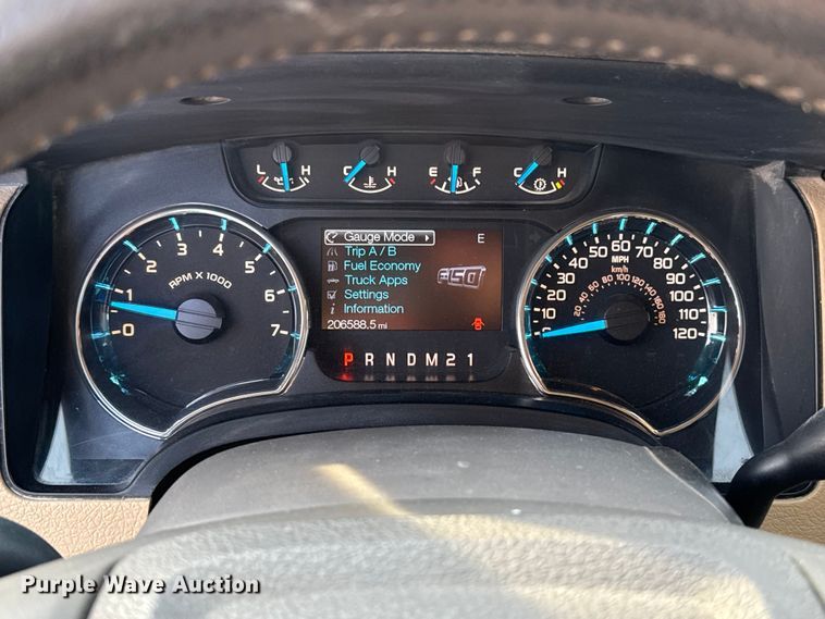 image for item EE3378 2014 Ford F150 SuperCrew pickup truck