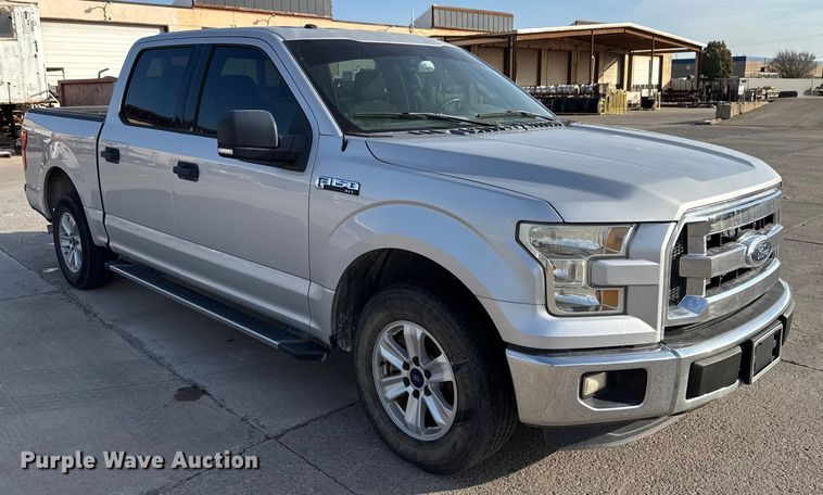 image for item EE3379 2016 Ford F150 SuperCrew pickup truck