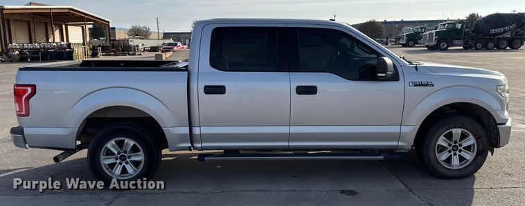 image for item EE3379 2016 Ford F150 SuperCrew pickup truck