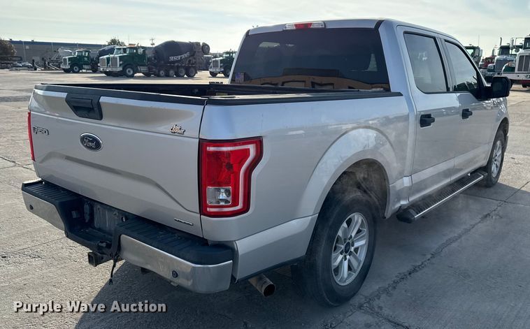 image for item EE3379 2016 Ford F150 SuperCrew pickup truck