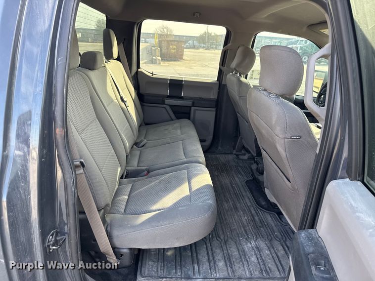 image for item EE3382 2017 Ford F150 SuperCrew pickup truck