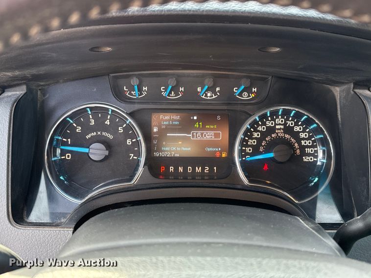 image for item EE3383 2014 Ford F150 SuperCrew pickup truck