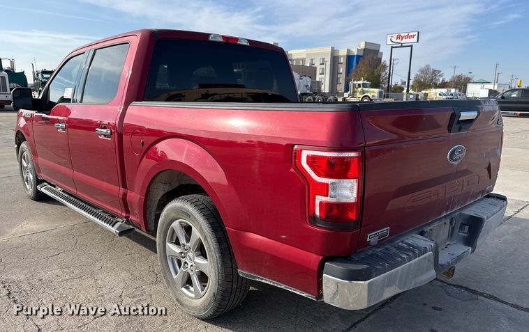 image for item EE3384 2019 Ford F150 SuperCrew pickup truck