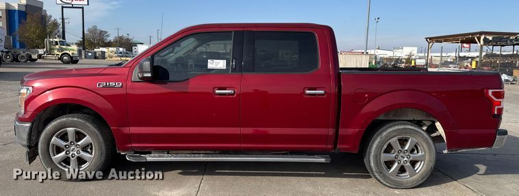 image for item EE3384 2019 Ford F150 SuperCrew pickup truck