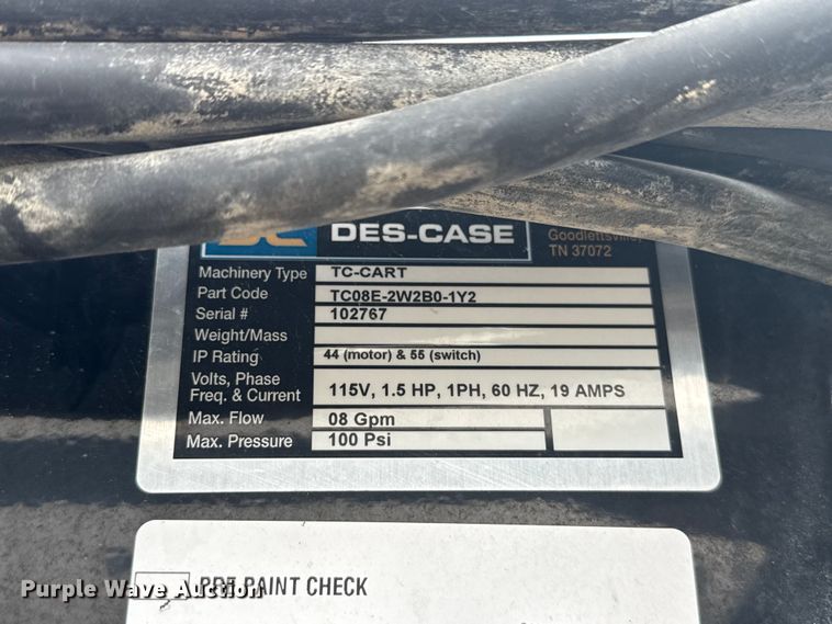 image for item EE3390 Des-Case TC-Cart transmission fluid pump