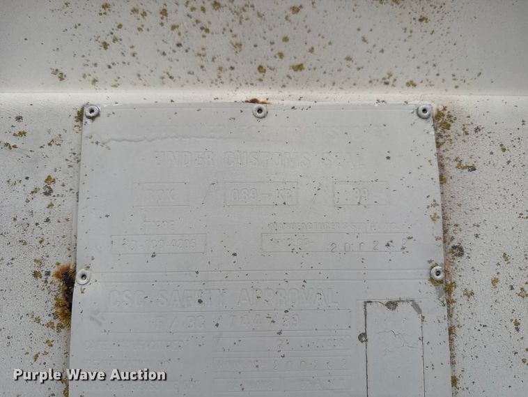 image for item EE3396 1989 Hyundai Precision HD-1CC-4205 shipping container