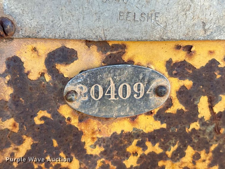 image for item EE3399 1980 Belshe T8 equipment trailer