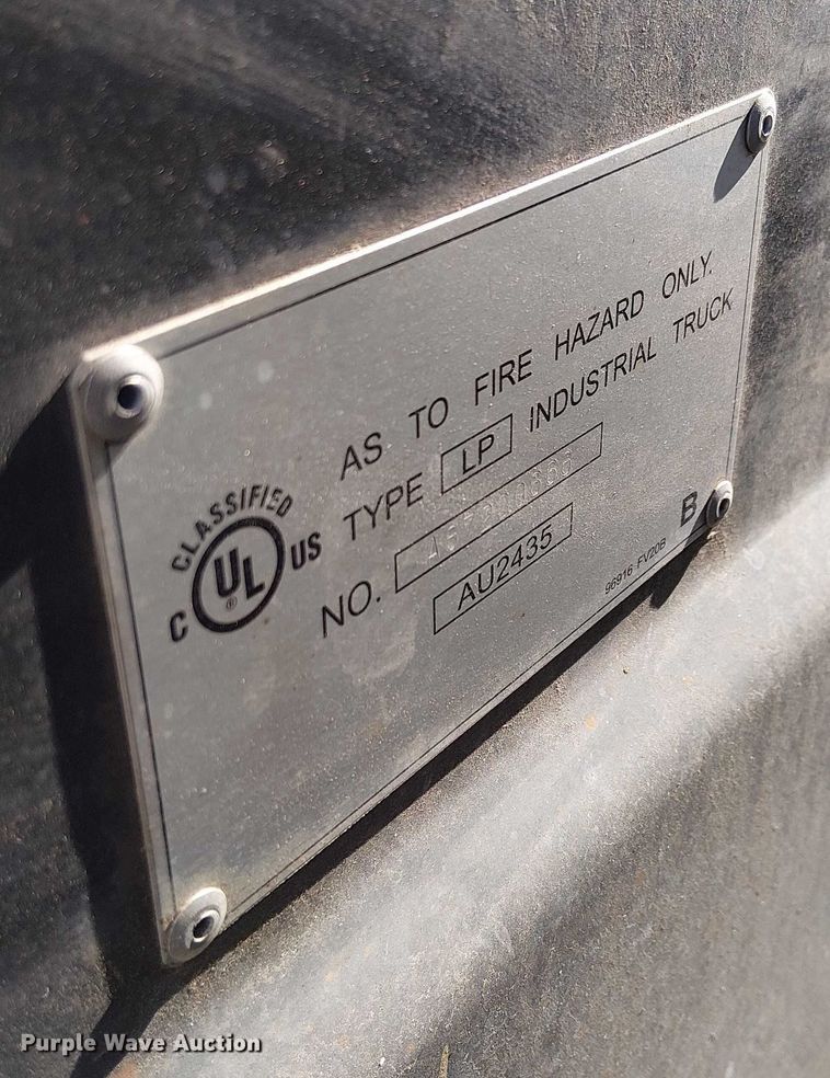 image for item EE4987 2016 UniCarriers PF50 forklift