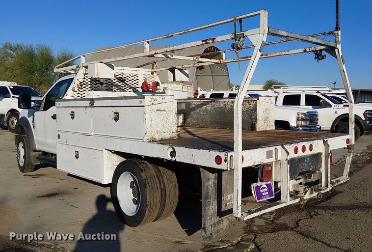 image for item EE4991 2021 Ford F450 flatbed truck