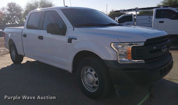 image for item EE4992 2019 Ford F150 SuperCrew pickup truck