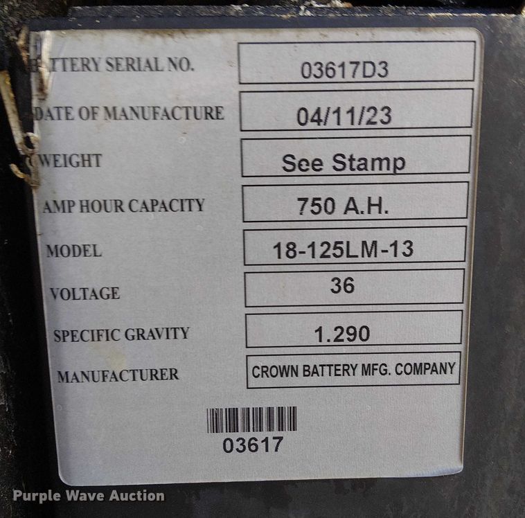 image for item EE5030 2023 Hyster N35ZR3 reach truck