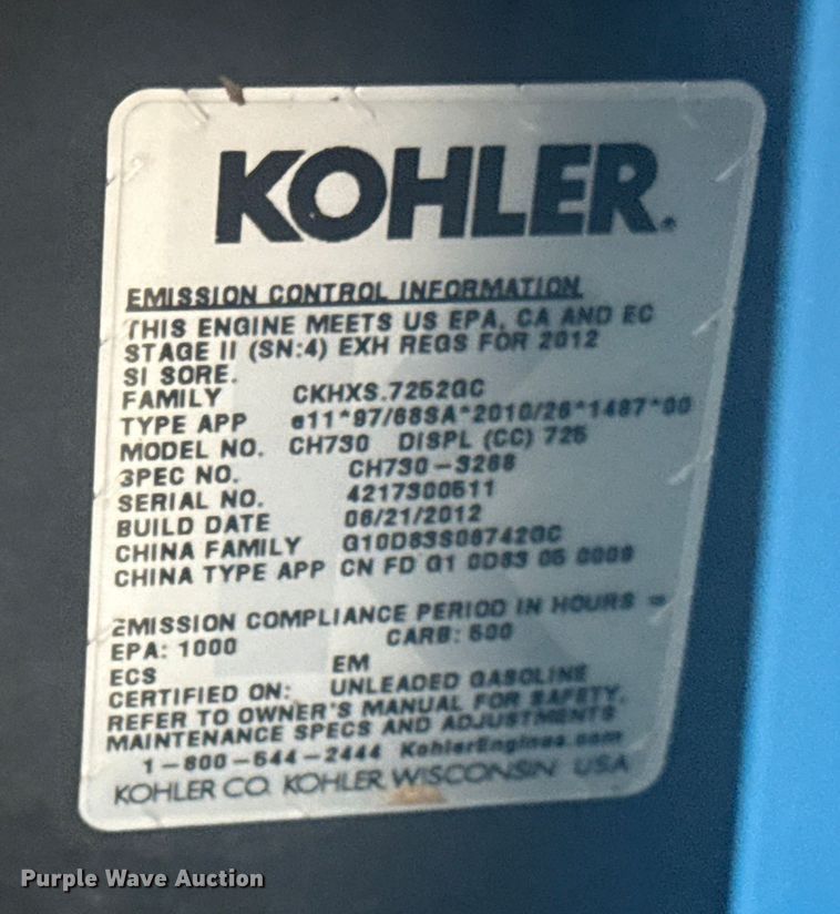 image for item EG1787 Miller Bobcat 225 welder/generator