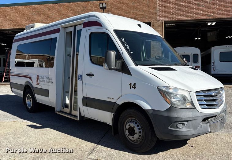 image for item EM6118 2014 Freightliner Sprinter shuttle bus