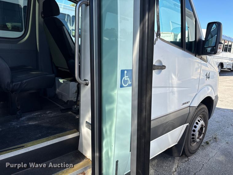 image for item EM6118 2014 Freightliner Sprinter shuttle bus