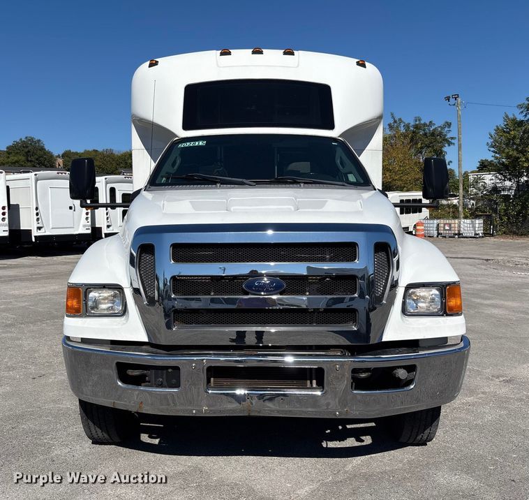 image for item EM6120 2015 Ford F650 shuttle bus