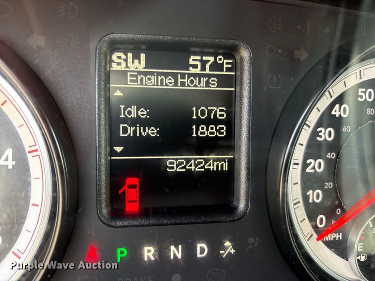 image for item EM6196 2015 RAM 5500 Crew Cab flatbed truck