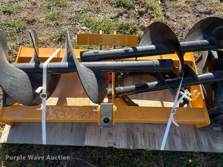 image for item EN0057 Future skid steer auger