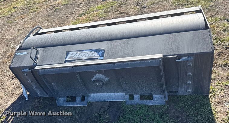 image for item EN0066 Pabreak skid steer vibratory roller