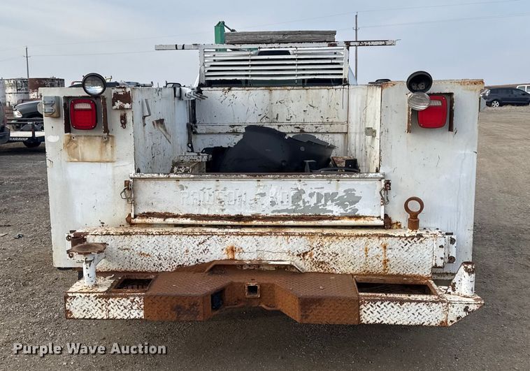 image for item EN0090 2009 Dodge Ram 3500HD utility bed pickup truck