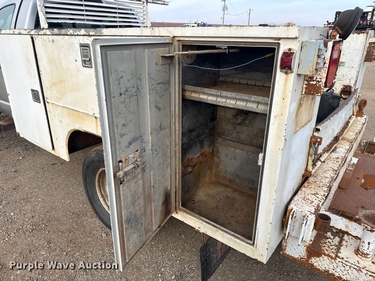 image for item EN0090 2009 Dodge Ram 3500HD utility bed pickup truck