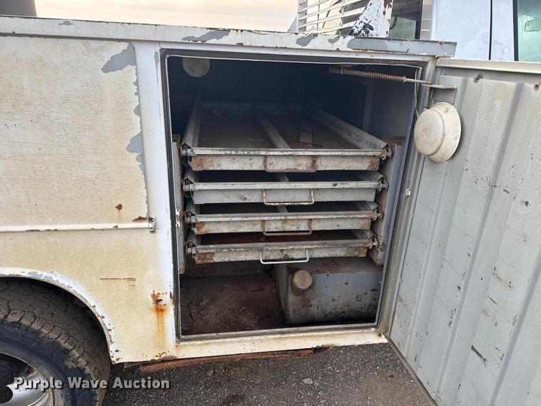 image for item EN0090 2009 Dodge Ram 3500HD utility bed pickup truck