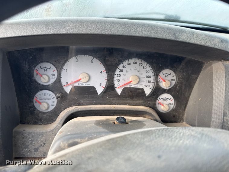 image for item EN0090 2009 Dodge Ram 3500HD utility bed pickup truck