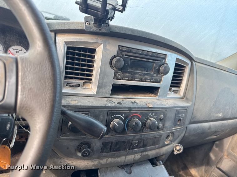 image for item EN0090 2009 Dodge Ram 3500HD utility bed pickup truck